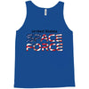 United States Space Force American Flag Tank Top
