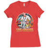 worm of grooviness Ladies Fitted T-Shirt