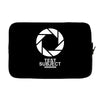 test subject 2 Laptop sleeve