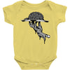 zombie eating brains Baby Onesie