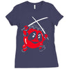 deadpool marvel parody kool aid Ladies Fitted T-Shirt