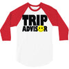 trip advisor 3/4 Sleeve Shirt