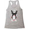 christmas penguin Racerback Tank