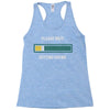 please wait. getting drunk. Racerback Tank