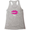 Mrs with heart dot (Mr and Mrs set) Racerback Tank