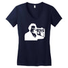 beethoven ghetto blaster Women's V-Neck T-Shirt