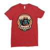 ghost pirate grog Ladies Fitted T-Shirt