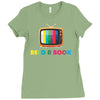 reed a book Ladies Fitted T-Shirt