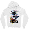 who loves husky Zipper Hoodie