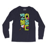zombie font Long Sleeve Shirts