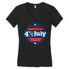 independence day Women's V-Neck T-Shirt