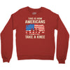 This Is How Americans Take A Knee Crewneck Sweatshirt