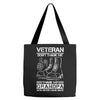 Veteran Don't Thank Me Thank My Grandpa Who Never Came Back Tote Bags