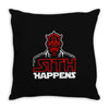 sith happens Throw Pillow