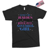 don't be jealous just because i'm a super cute november girl Exclusive T-shirt