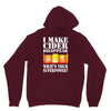 funny i make cider disappear, ideal gift or birthday present. Unisex Hoodie