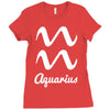 aquarius zodiac Ladies Fitted T-Shirt