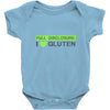 i heart gluten Baby Onesie