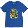 mommy!!! my candy is stolen by zombie V-Neck Tee