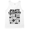pirate crossword Tank Top