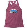 ski goggles copy Racerback Tank