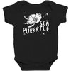 sea turtle cat Baby Bodysuit