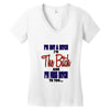 miss bitch Women's V-Neck T-Shirt