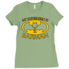 my superhero is barman Ladies Fitted T-Shirt