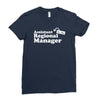 assistant (to the) regional manager Ladies Fitted T-Shirt