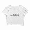 no its becky Crop Top