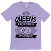 Queens Are Born In November T-Shirt