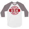 made in usa 3/4 Sleeve Shirt