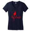 hipsoul Women's V-Neck T-Shirt