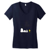 Not Today Snoopy Women's V-Neck T-Shirt