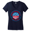 usa fourth of july Women's V-Neck T-Shirt