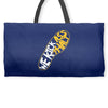 running we kick asphalt Weekender Totes