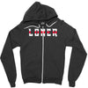 humorous loner Zipper Hoodie