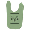 ugly deer christmas Baby Bibs