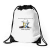 Bob Dylan Nobel Tee Drawstring Bags