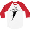 captain marvel 8 3/4 Sleeve Shirt