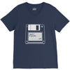 retro floppy V-Neck Tee