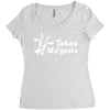 totes magoats Women's Triblend Scoop T-shirt