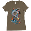 miya world Ladies Fitted T-Shirt