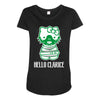 hello clarice Maternity Scoop Neck T-shirt