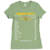 Gemini Facts Zodiac Ladies Fitted T-Shirt