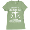 Property Of Honnouji Athletics Dept Ladies Fitted T-Shirt