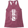v2 eat sleep scuba dive Racerback Tank