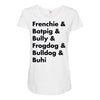 frenchies united Maternity Scoop Neck T-shirt