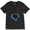 coming soon baby boy maternity design V-Neck Tee