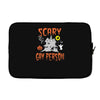 scary gay person Laptop sleeve